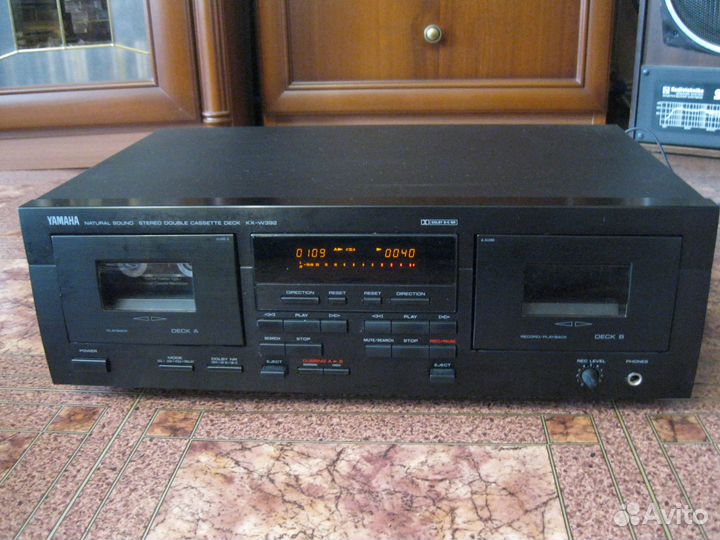 Кассетная дека yamaha KX-W392