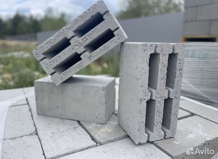 Блоки керамзитобетонные 190х190х390