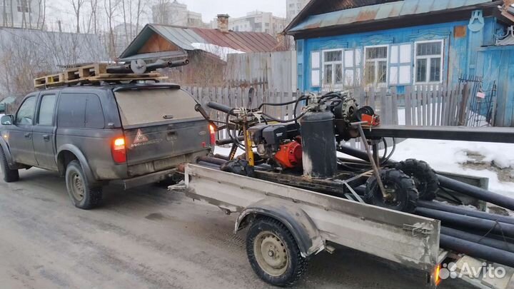 Винтовые сваи установка