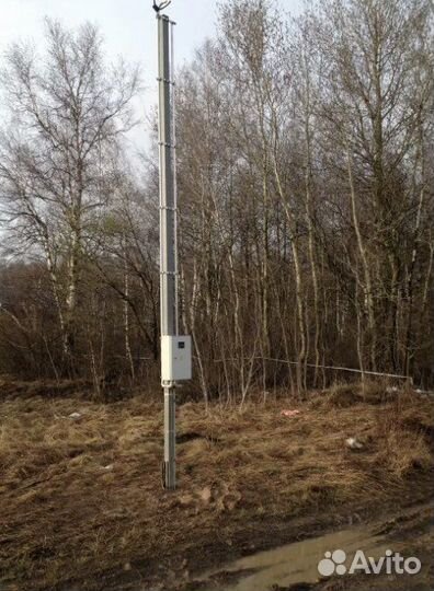 Монтаж трубостоек