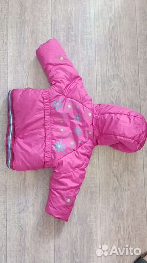 Куртка зимняя на девочку 74-80