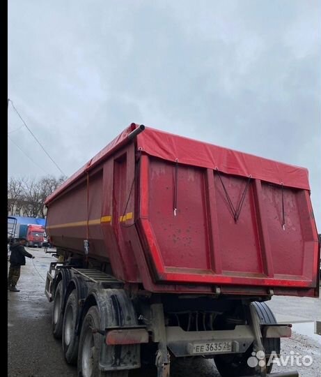 Тент на зерновоз