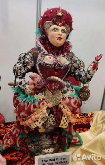 Эксклюзивная авторская кукла «Красная Королева»