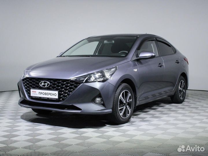 Hyundai Solaris 1.6 МТ, 2021, 29 100 км