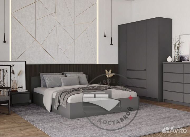 Кровать двуспальная