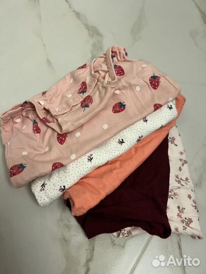 Боди для девочки 68 74 H&M