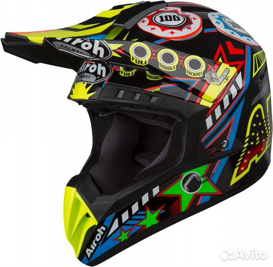 Кроссовый эндуро шлем Airoh Switch мото мотоцикл