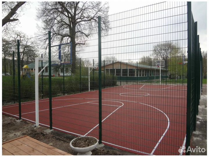 Забор сетка 3D