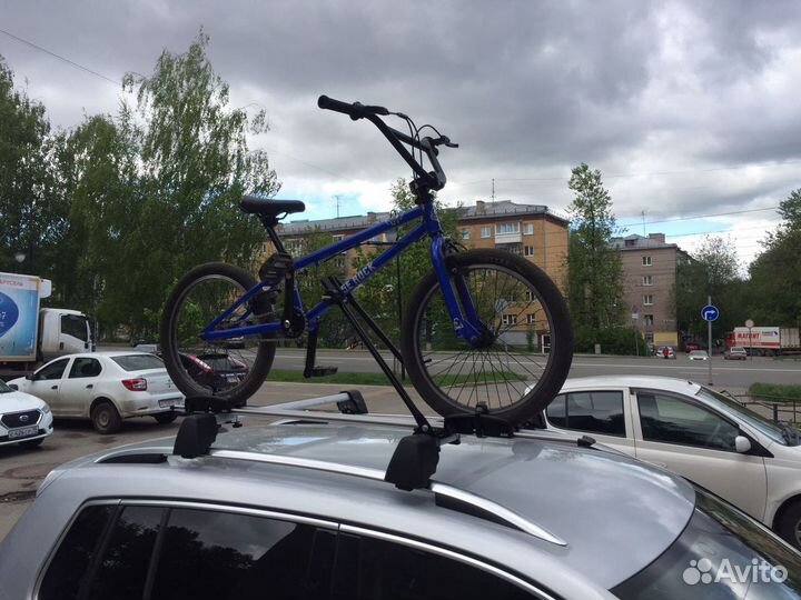 Велокрепление Inter алюминиевое на багажник