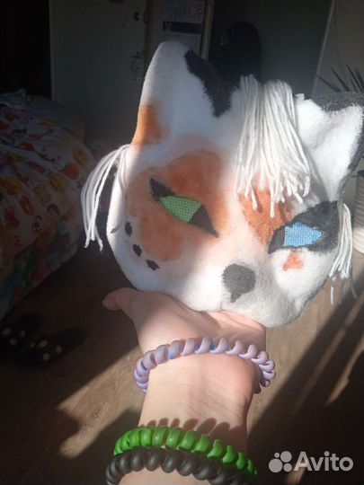 Маска кошки для квадробики