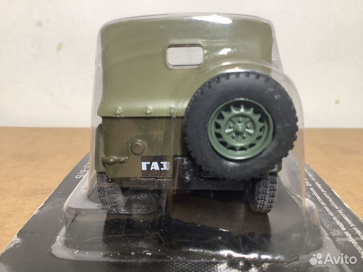 Модель автомобиля газ-67Б 1:43 деа