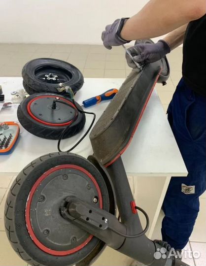 Ремонт электросамокатов Xiaomi Ninebot Navee Kugoo
