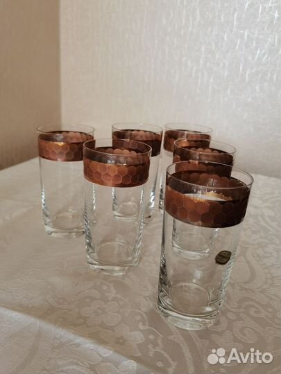 Стаканы Богемия СССР