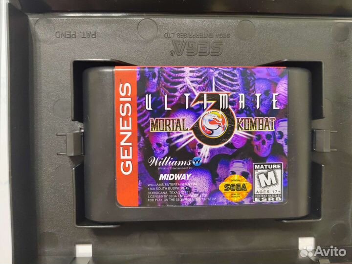 Ultimate Mortal Kombat 3 Sega