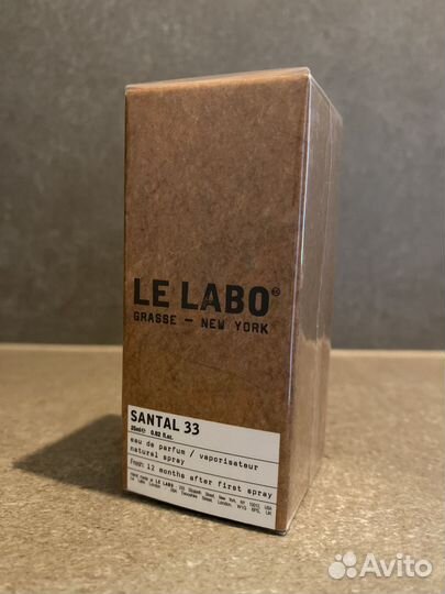 Духи Le Labo Santal 33