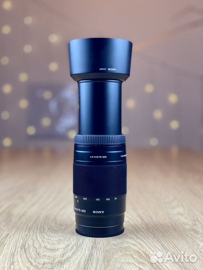 Объектив для sony A macro 75-300mm/4.5-5.6