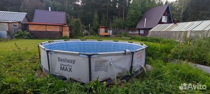 Каркасный бассейн bestway steel pro