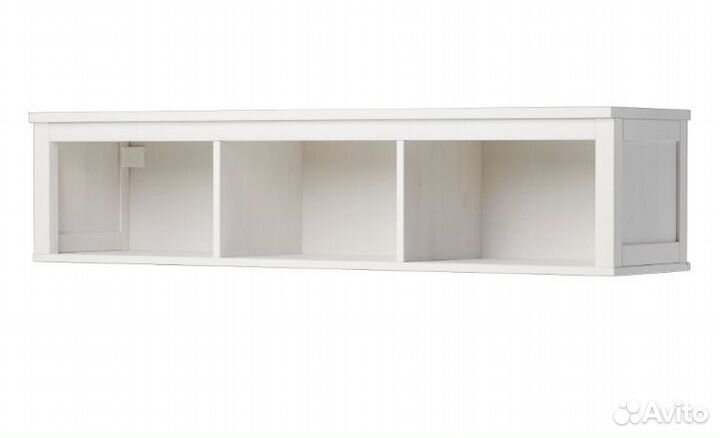 Хемнэс полочный/арочный модуль белый 148x37 см