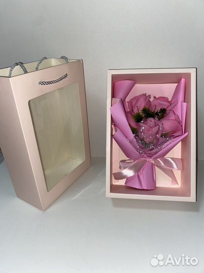 Букетик мыльных роз