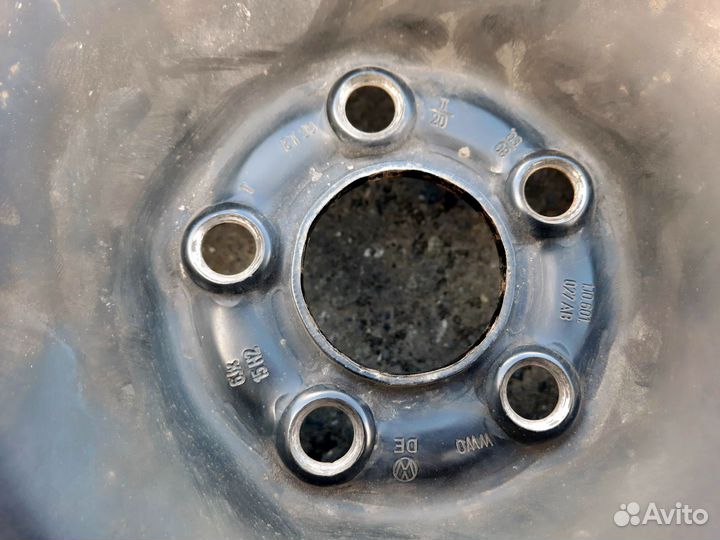 Штампы R16 5x112 ET38 DIA 57.1 Skoda Octavia VAG