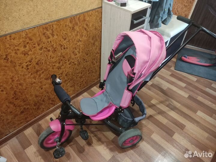 Детский трехколесный велосипед бу