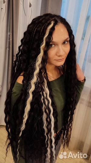 Дреды, косы, афролоконы