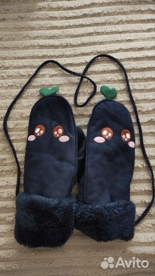 Варежки зимние