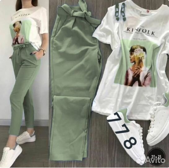 Комплект брюки+блуза(футболка)