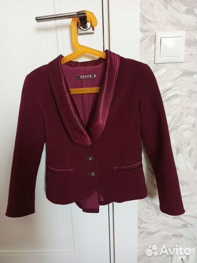 Пиджак и юбка маленькая леди 128-134