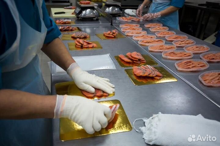 Вахта с проживанием Фасовщик рыбопродуктов