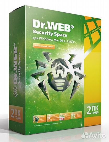 Программное Обеспечение DR.Web Security Space кз 2