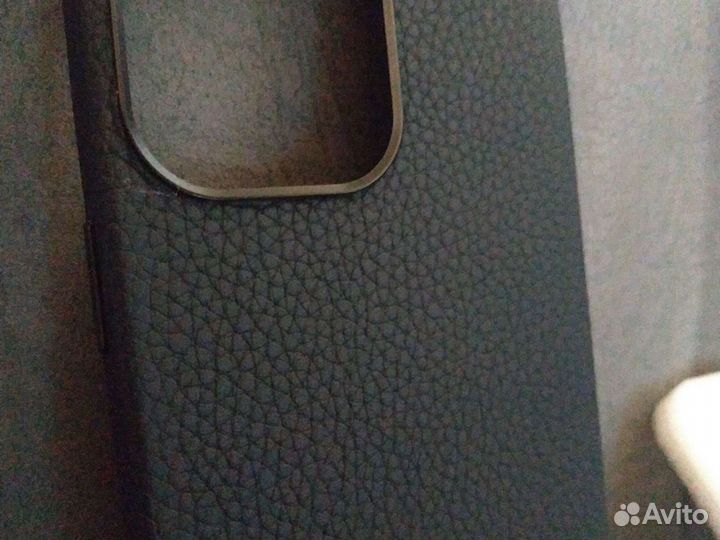 Чехол на iPhone 13 pro max из на натуральной кожи