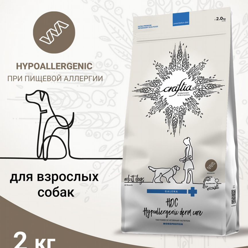 Craftia calena DOG ветеринарная линейка для собак