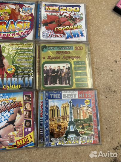 18 mp3 и dvd дисков мега хит диска нет