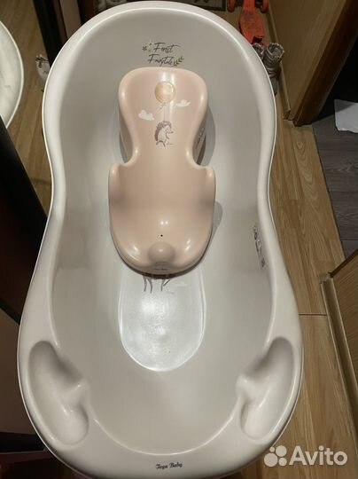 Детская ванночка для купания с горкой