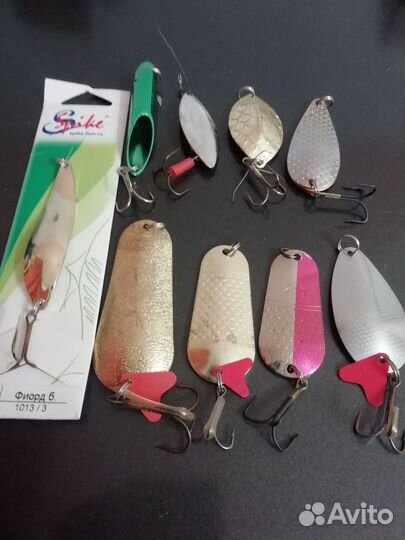 Блёсна, воблеры