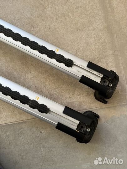 Поперечины на рейлинги toyota highlander