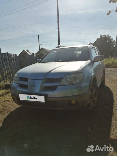 Mitsubishi Outlander 2.4 AT, 2005, 187 000 км