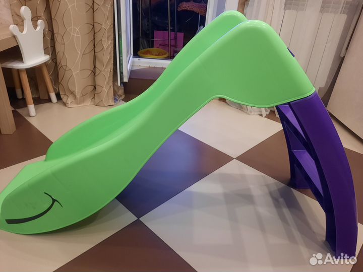 Детская горка пластиковая