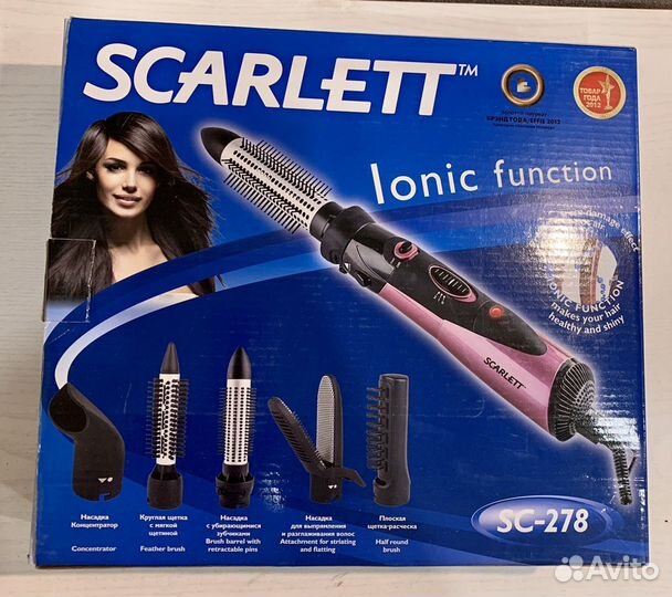 Фен щетка scarlett sc 278