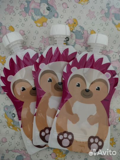 Многоразовые паучи 150мл