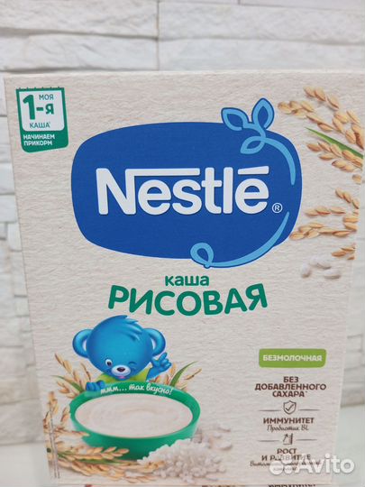 Каша безмолочная нестле