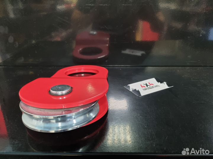 Блок усиления (полиспаст) 10 тонн красный