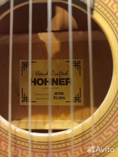 Гитара классическая 1/2 Hohner HC-02