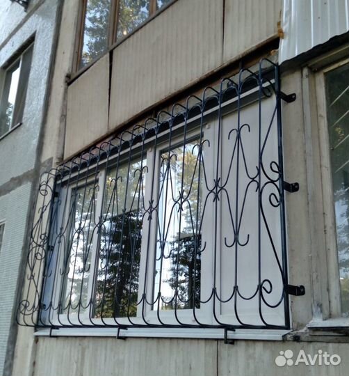 Решетки на окна бюджетные N 1007