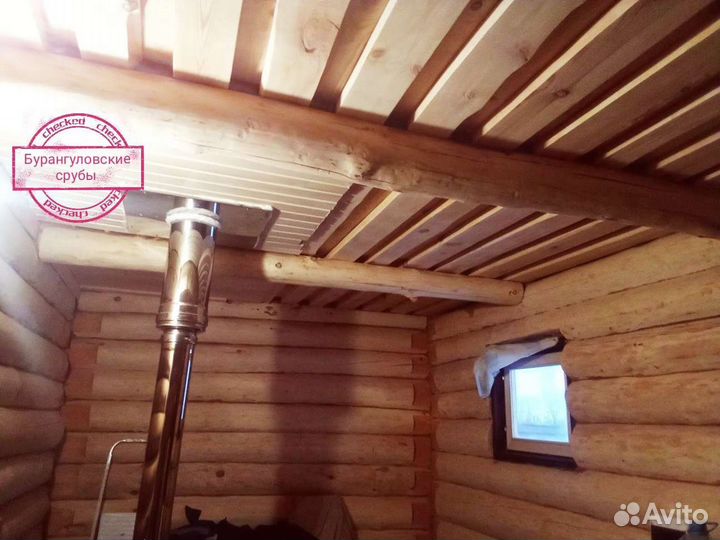 Срубы бань 3х5 из башкирского соснового леса