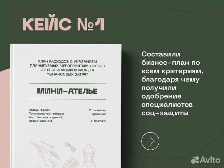 Бизнес план для социального контракта