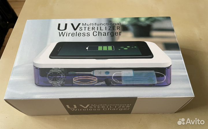 Беспроводное зарядное устройство/стерилизатор