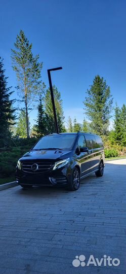 Аренда Mercedes-Benz V-class водителем