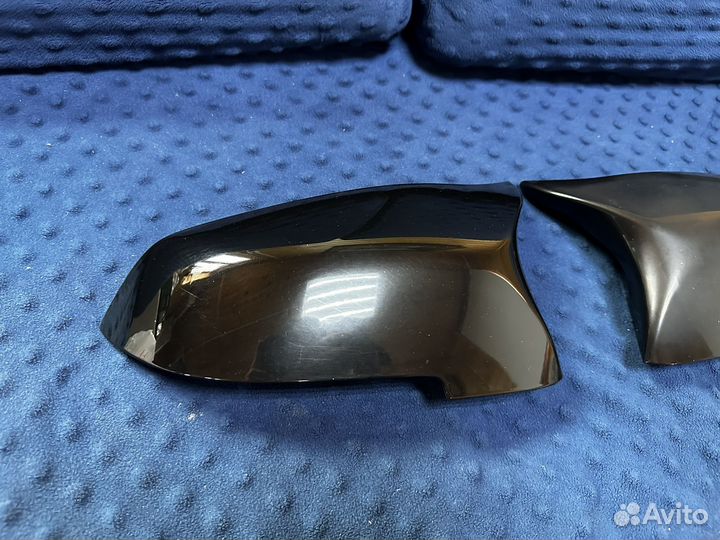 Накладки на зеркала под покрас BMW F10 рест